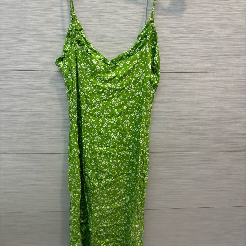 Reformation cremini slip dress